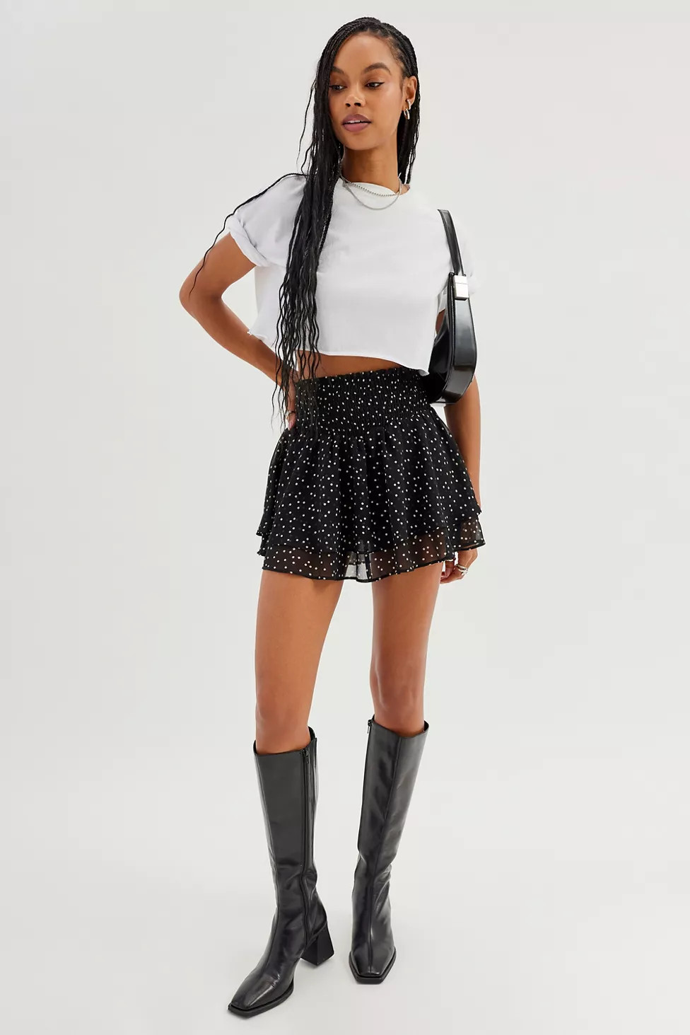 UO Ciara Flowy Printed Skort | Urban Outfitters (US and RoW)