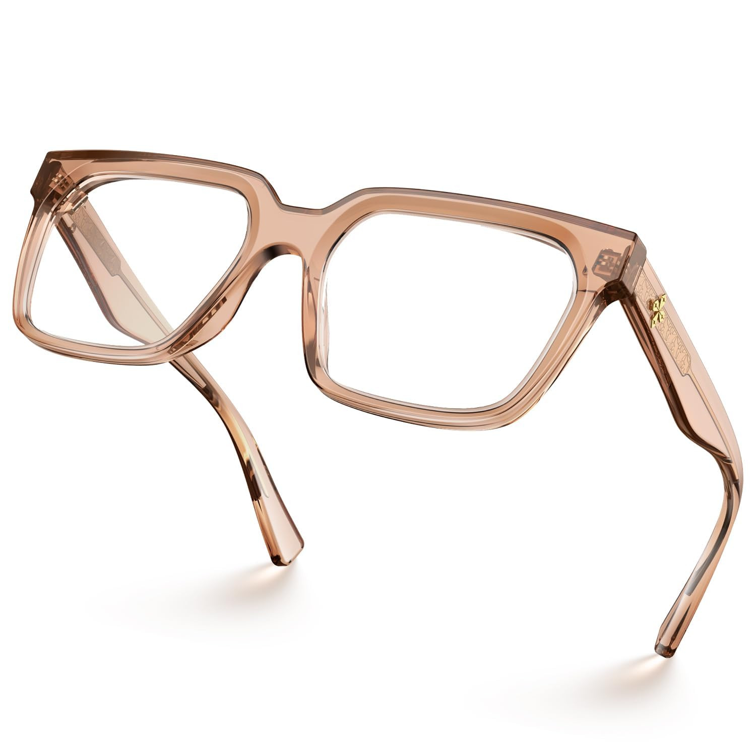 VISOONE Rectangle TR90 Blue Light Blocking Glasses Computer Eyewear with Preppy Look for Women an... | Amazon (US)