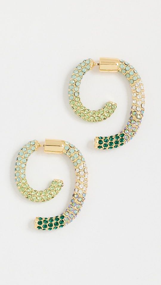 Pave Luna Earrings | Shopbop