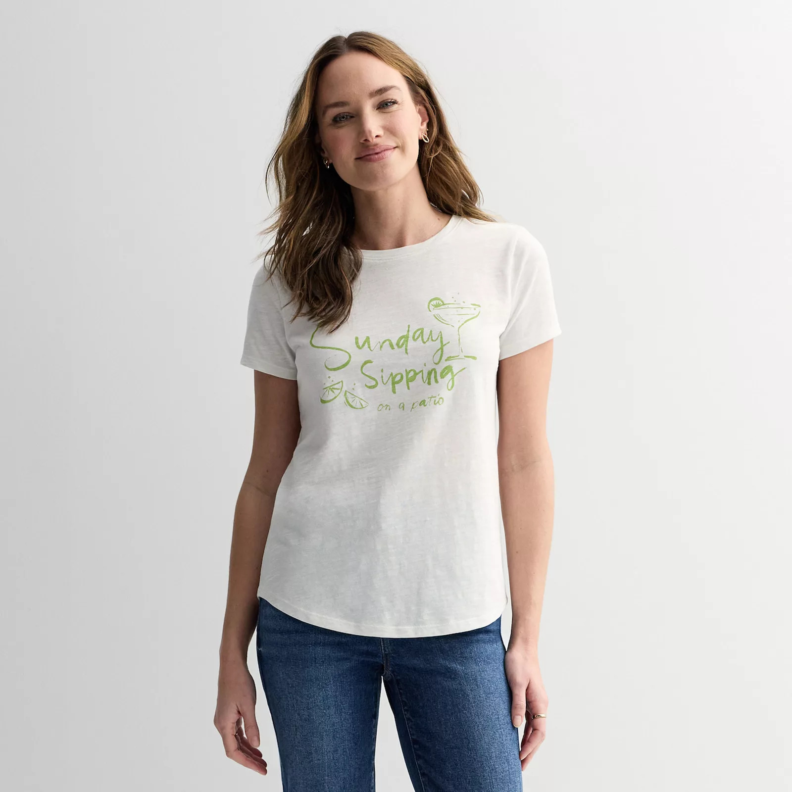Women's Sonoma Goods For Life® Everyday Short-Sleeve Crew Tee | Kohl's