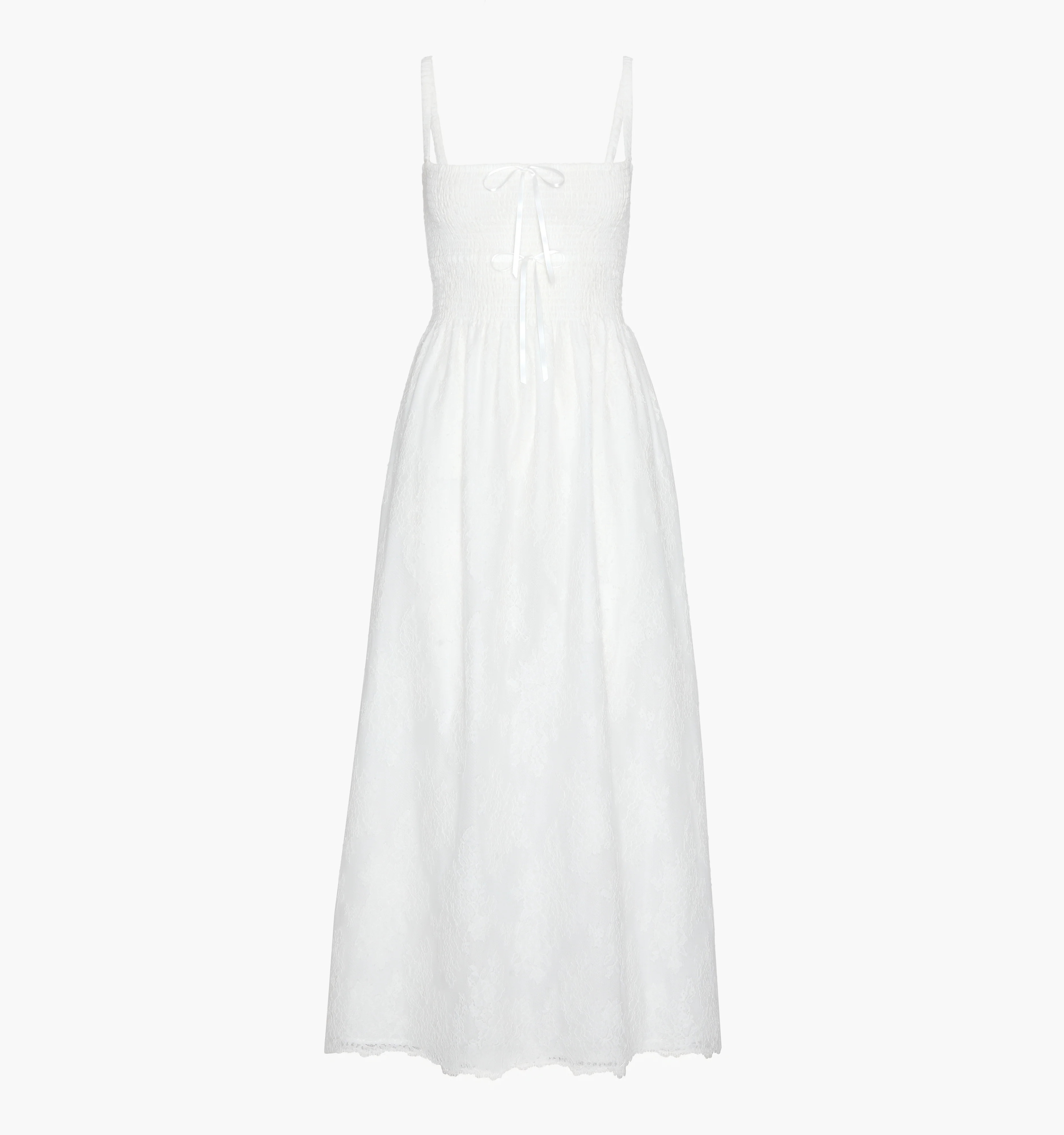 The Larissa Nap Dress | White Magnolia Lace / XXS | ® | Hill House Home | Hill House Home US