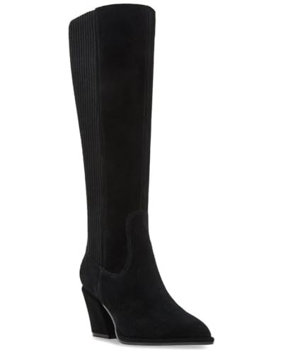 Blondo Women's Elexis Knee High Boot, Black Suede, 8.5 | Amazon (US)