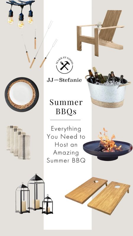 Summer is here! It’s time for outdoor parties! 

Decor, furniture, games and everything else you need to host a fabulous summer BBQ. 

#LTKSeasonal #LTKParties #LTKHome