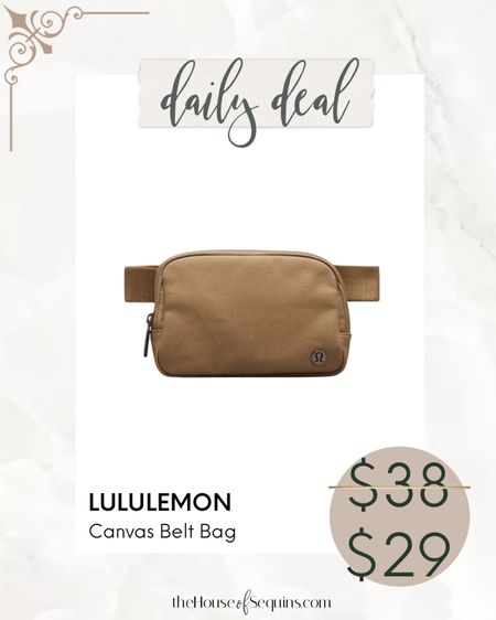 Shop Lululemon belt bag on sale! 