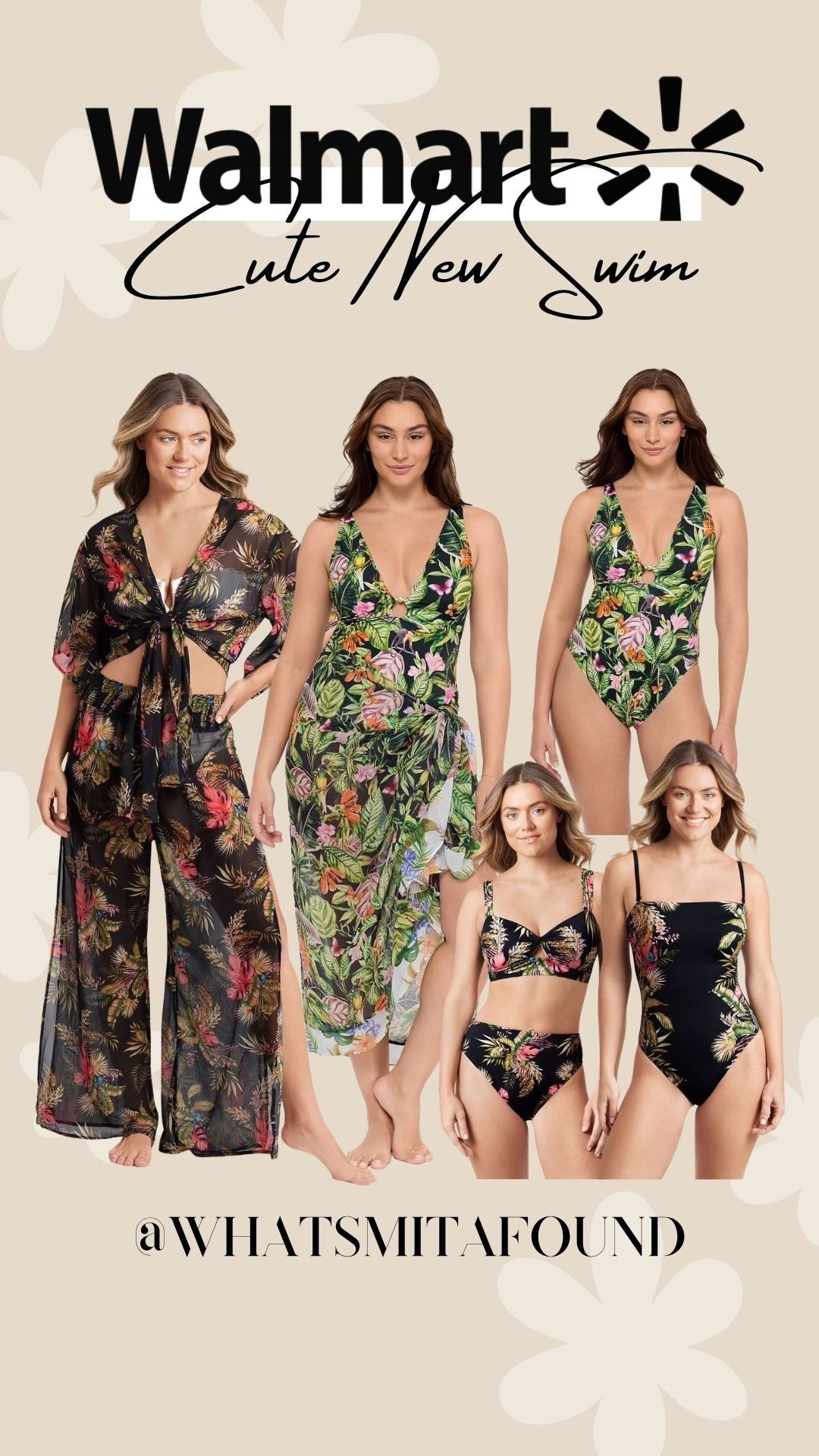Loving the cute new swim at Walmart!

#LTKSwim #LTKootd #LTKSeasonal