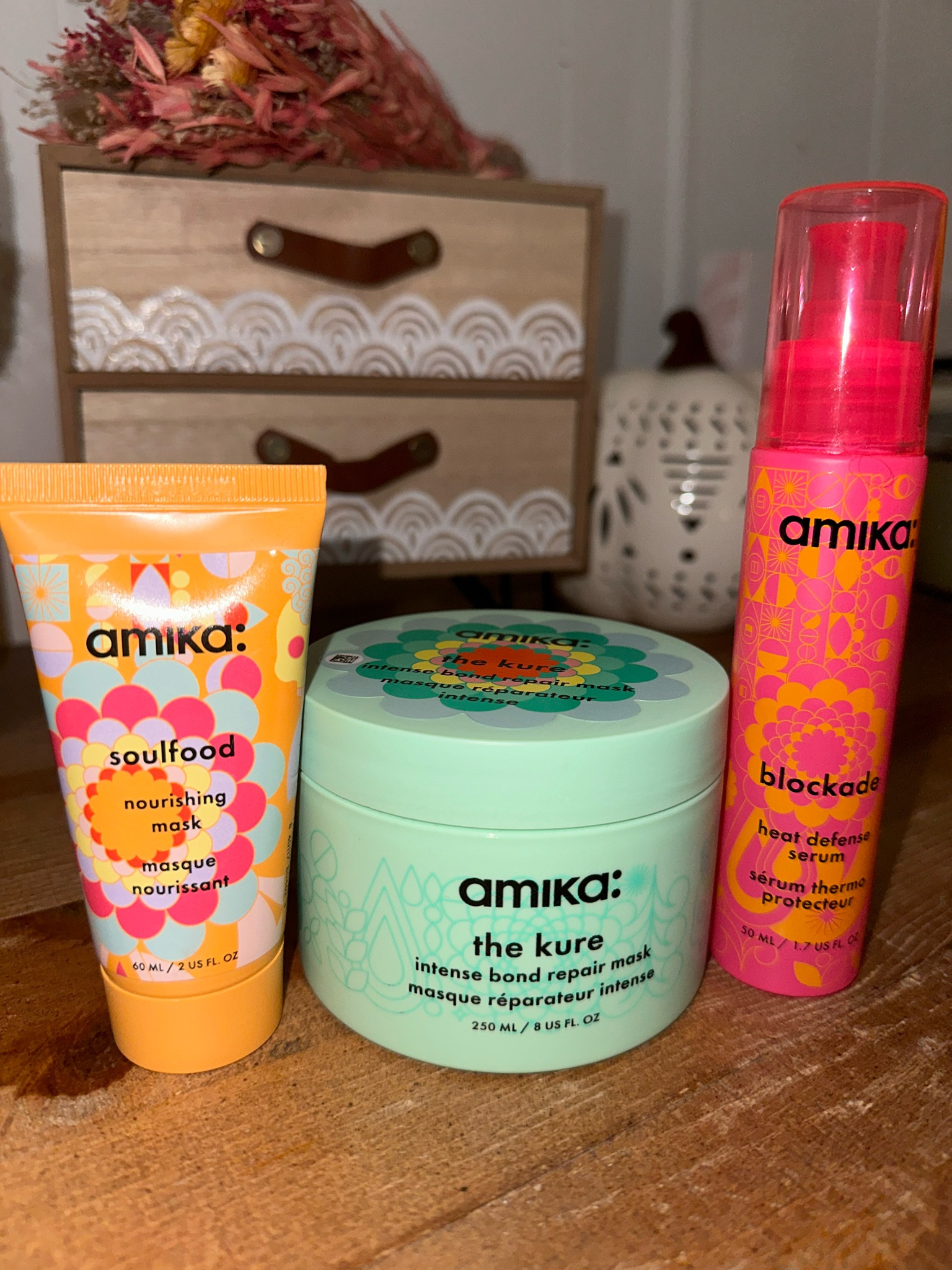 Amika hair products 

#LTKstyletip #LTKGiftGuide #LTKbeauty