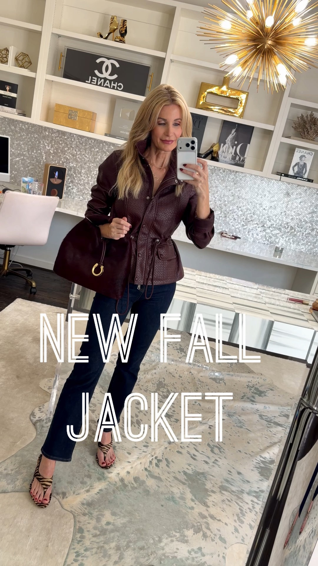 This rich burgundy jacket and dark-wash denim create the perfect polished fall outfit! The waist-defining jacket pairs beautifully with these flattering $50 Quince jeans that look far more expensive. I’m wearing an XS in the jacket and a 24 x 28 in the jeans. #BurgundyJacket #QuinceJeans #FallOutfit #FashionOver40 

 

#LTKootd #LTKSeasonal #LTKOver40
