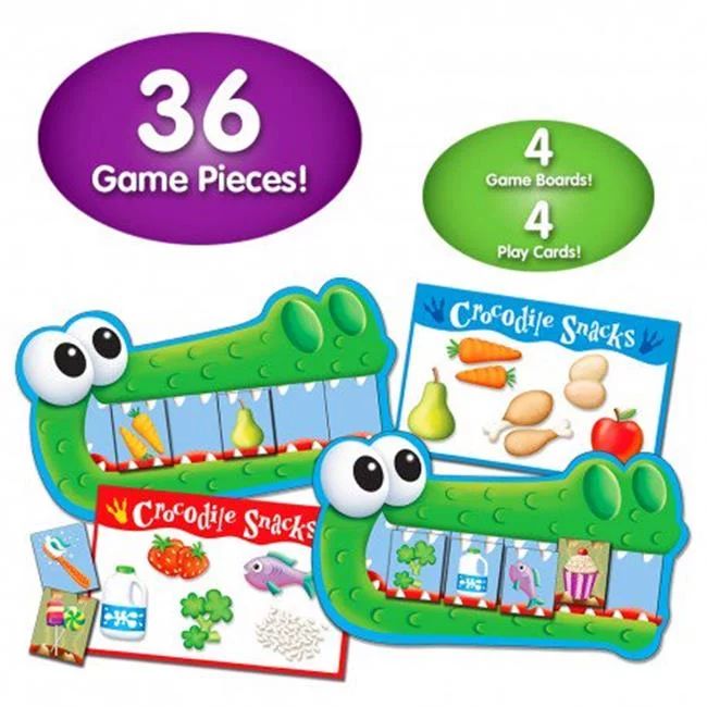 The Learning Journey Match It! Game - Crocodile Crunch - Walmart.com | Walmart (US)