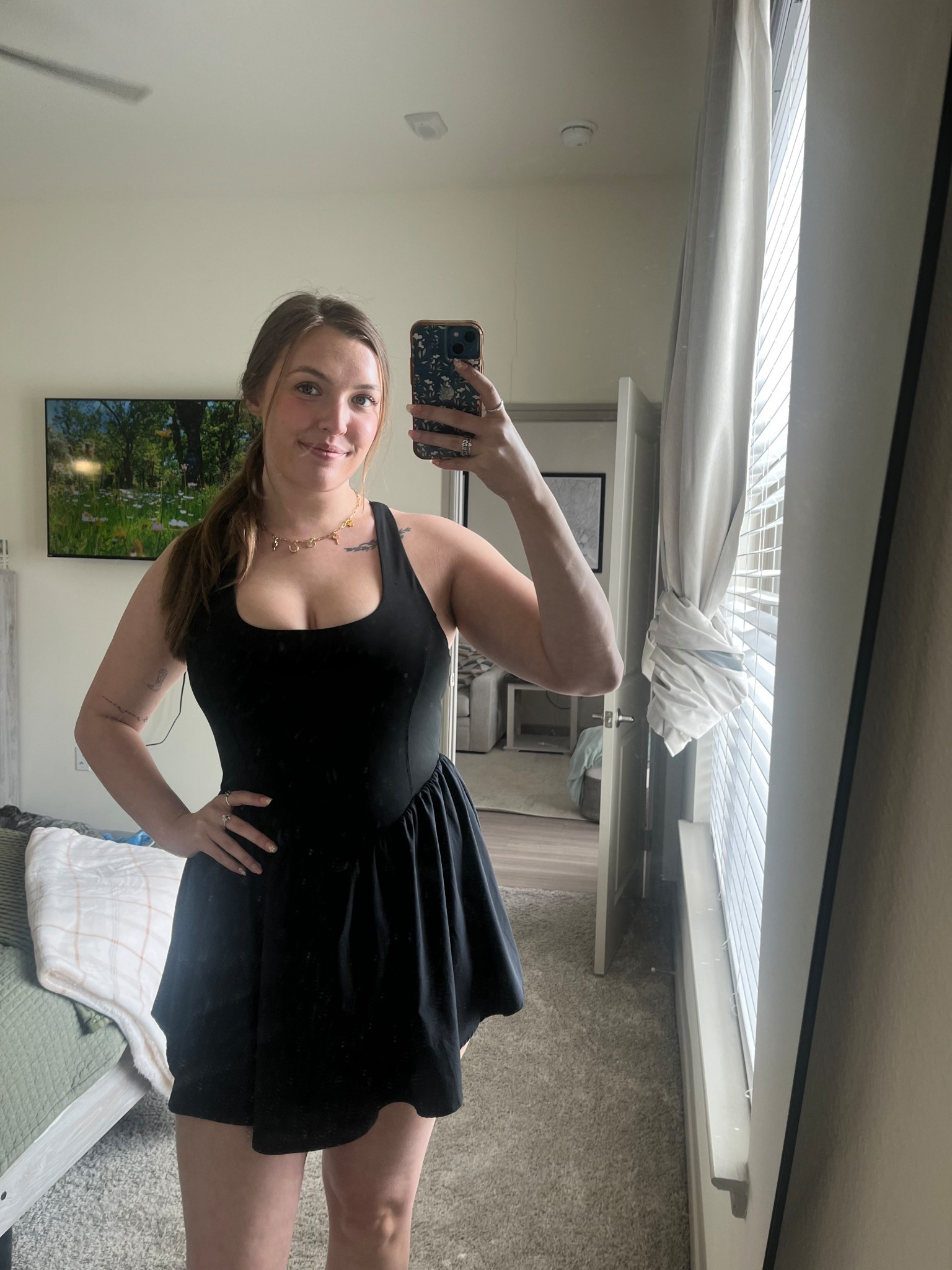 Black athletic dress

#tallgirl #tallgirlstyle #tallgirlfashion #dallas #dfw #dallasinfluencer #springoutfit #springfashion #easyoutfit #size8 #midsizefashion #midsizeoutfit #curvyfashion #curvystyle #outfitinspiration #ootd #outfitinspo #grwm #springstyle #midsizestyle #outfitideas  #amazonfashion #amazonfinds #summeroutfit #summerstyle #Iuga #IugaAmazon #tennisdress #athleticdress #tennisskirt #romper 

#LTKStyleTip #LTKActive #LTKMidsize