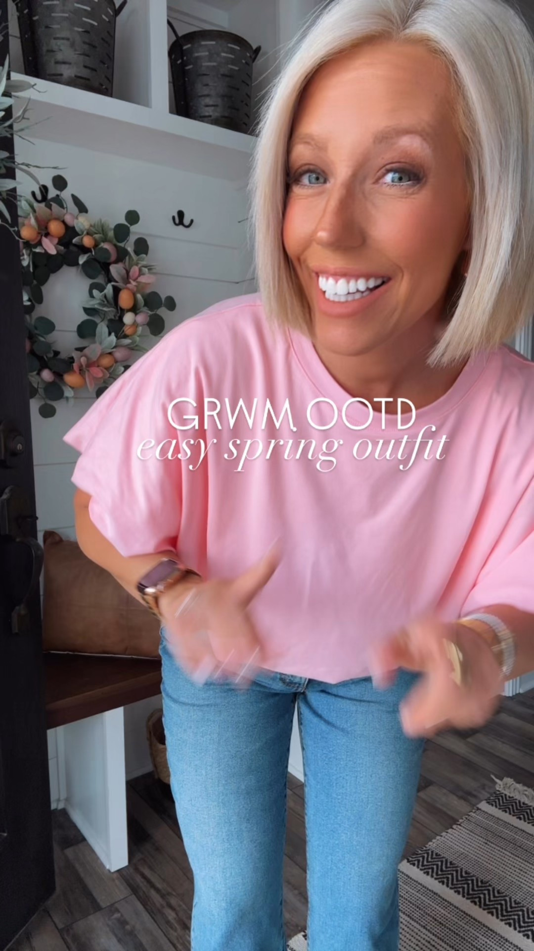 Okay, I need this tee in every color!!!!!! And these new @walmartfashion jeans are perfection!!!!!
⬇️⬇️⬇️
Top sized up to medium
Jacket small
Jeans TTS size 4 (if between sizes go down)
Shoes TTSS


#LTKSeasonal #LTKFindsUnder50 #LTKWatchNow