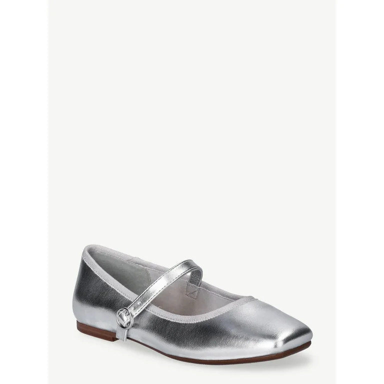 Scoop Women’s Mary Jane Point Toe Flats | Walmart (US)