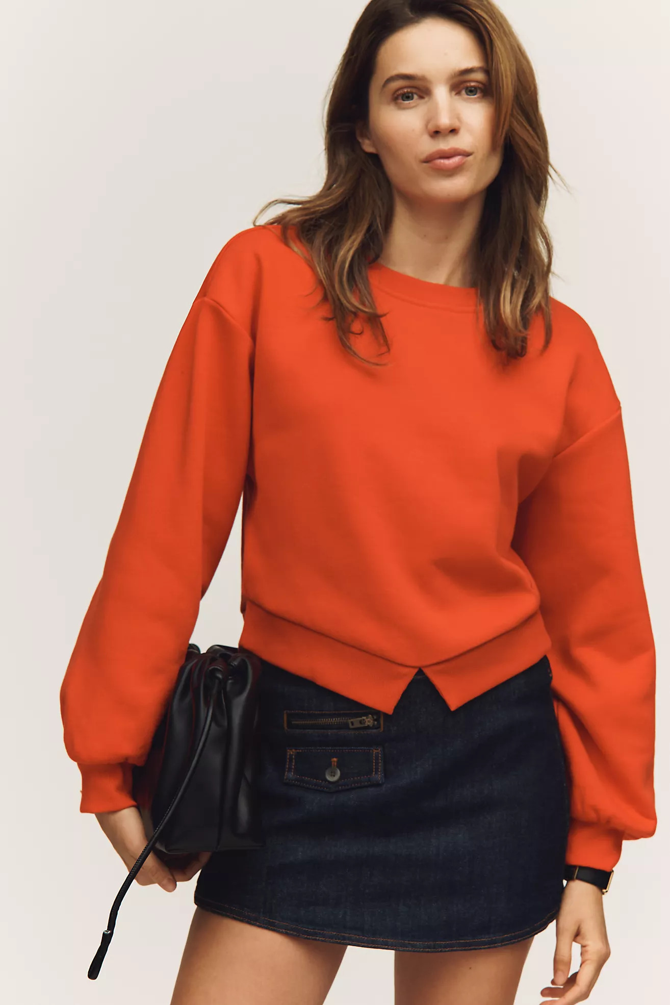 Maeve Private Jetty Crew-Neck Sweatshirt | Anthropologie (US)
