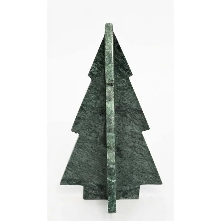 Large Marble Christmas Tree Tabletop Decoration, Green, 10.25", by Holiday Time | Walmart (US)