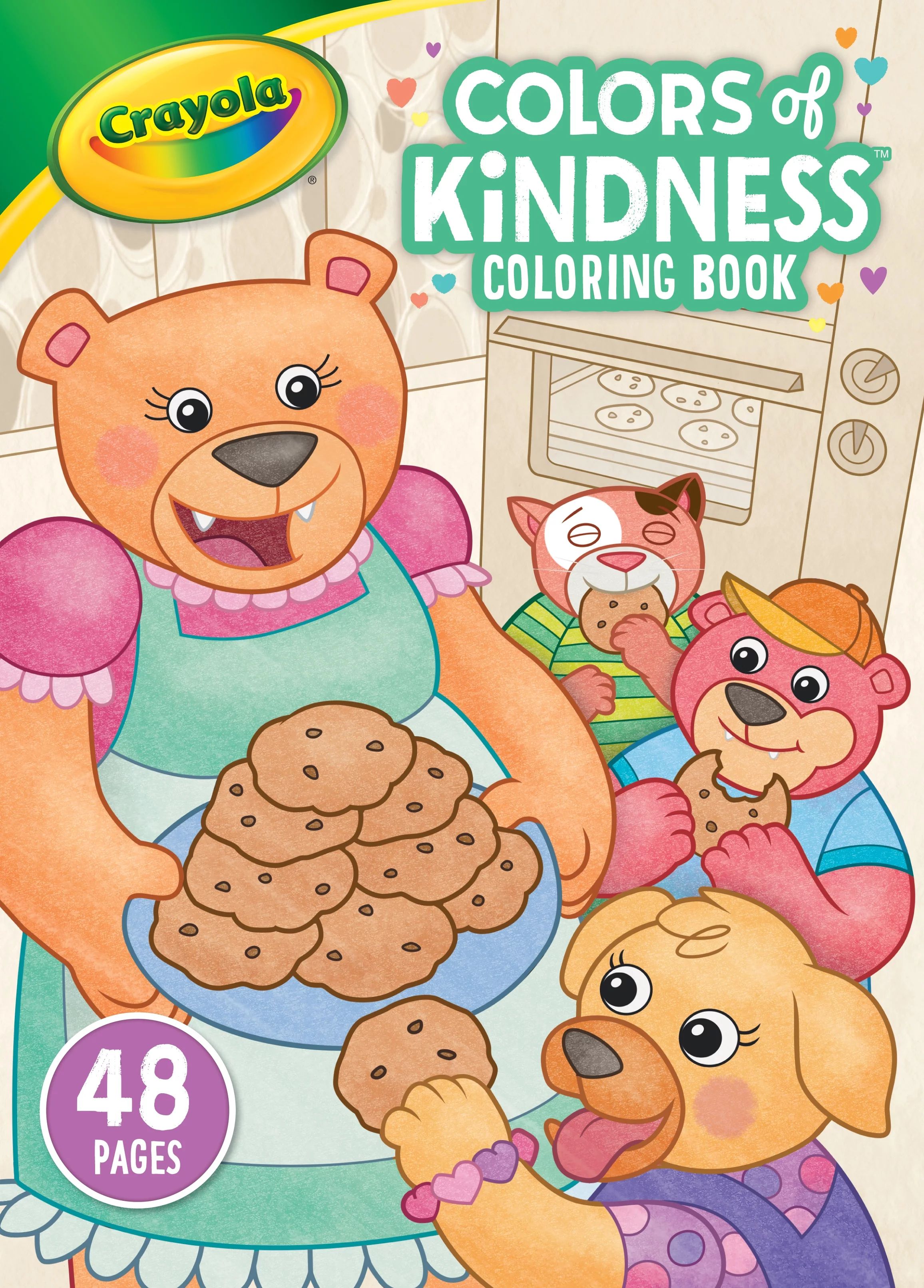 Crayola Colors of Kindness Coloring Book Paperback, Child, 48 Pages (Paperback) | Walmart (US)