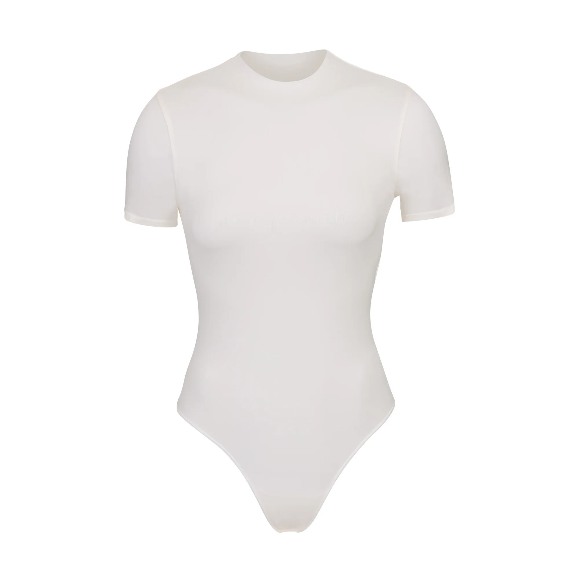 ESSENTIAL T-SHIRT BODYSUIT - MARBLE | SKIMS | SKIMS (US)