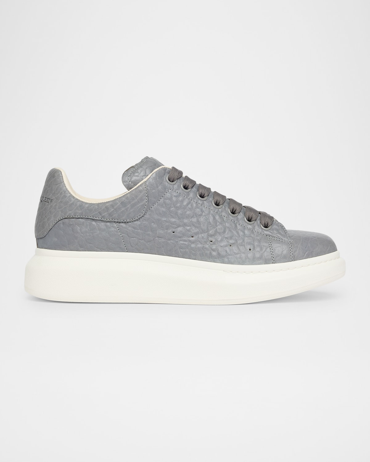 Men's Grainy Leather Oversized Sneakers | Neiman Marcus