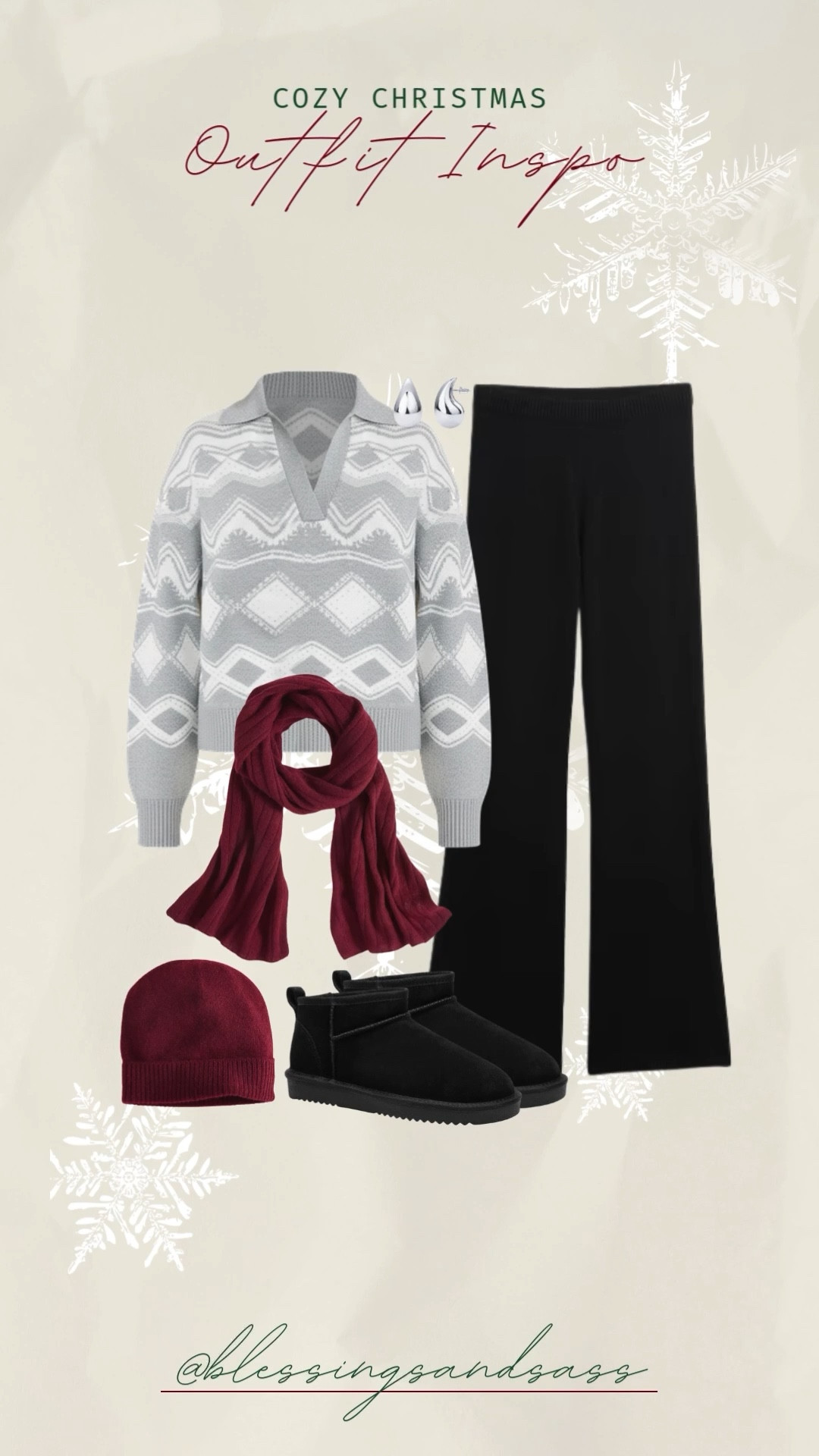 Cozy Christmas outfit inspo!


Women’s fashion, outfit inspo, outfit ideas, what to wear for, fashion over 40, fashion over 50, fall outfit ideas, winter fashion, winter styles, winter outfits, winter outfit inspo, holiday styles, holiday outfits, holiday outfit inspo, holiday fashion, trending fashion, chic style, knit pants, collared sweater, fair isle sweater, ankle boots, cozy boots, scarf, beanie, Macys, loft, gap 



#LTKOver40 #LTKootd #LTKHoliday