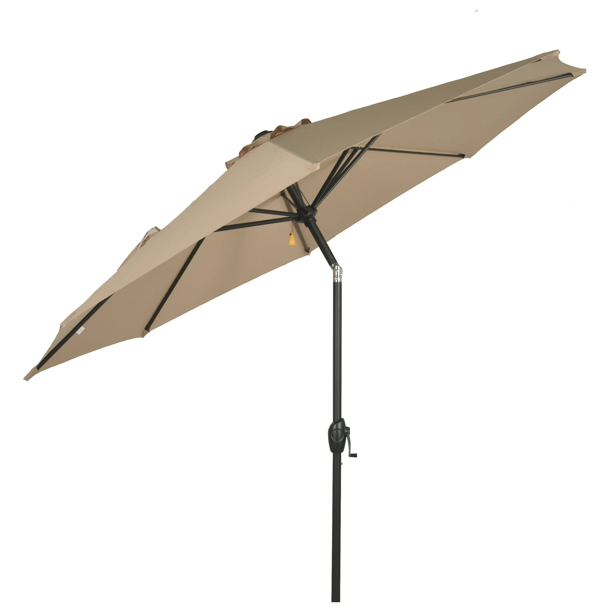 Mainstays 9' Outdoor Tilt Market Patio Umbrella - Tan | Walmart (US)