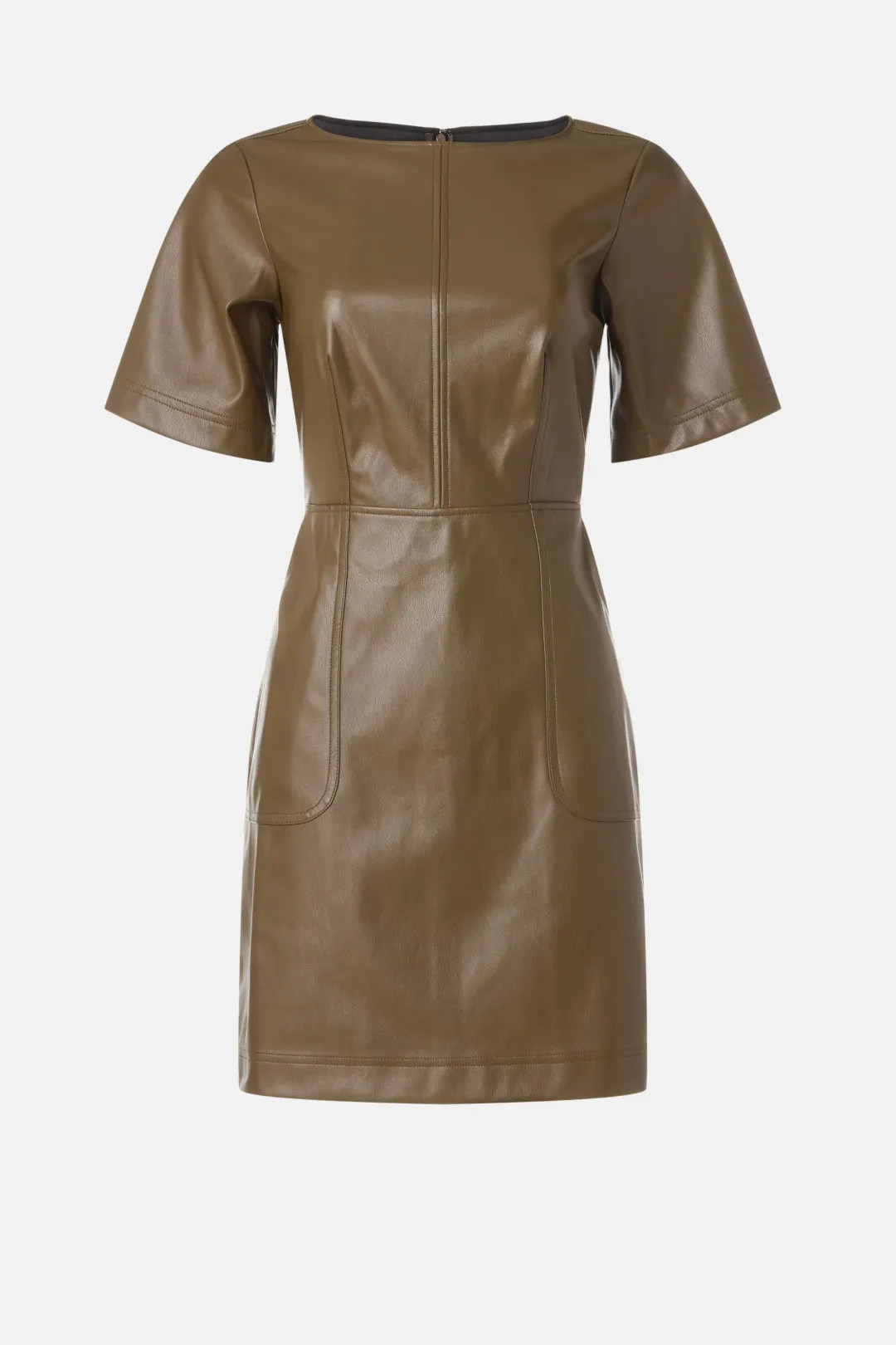 Faux Leather Mini Dress | Rent the Runway