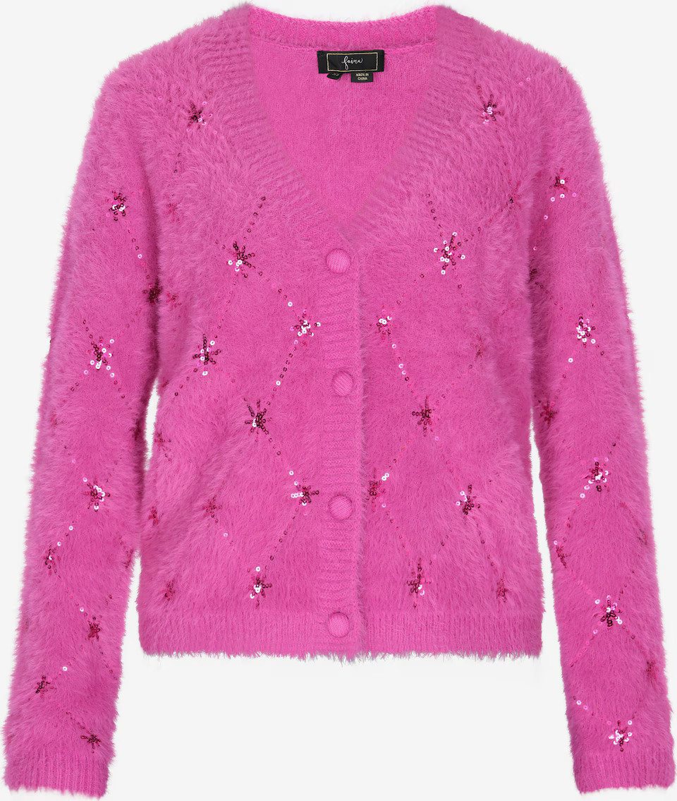 faina Strickjacke in Fuchsia | ABOUT YOU | ABOUT YOU (DE)