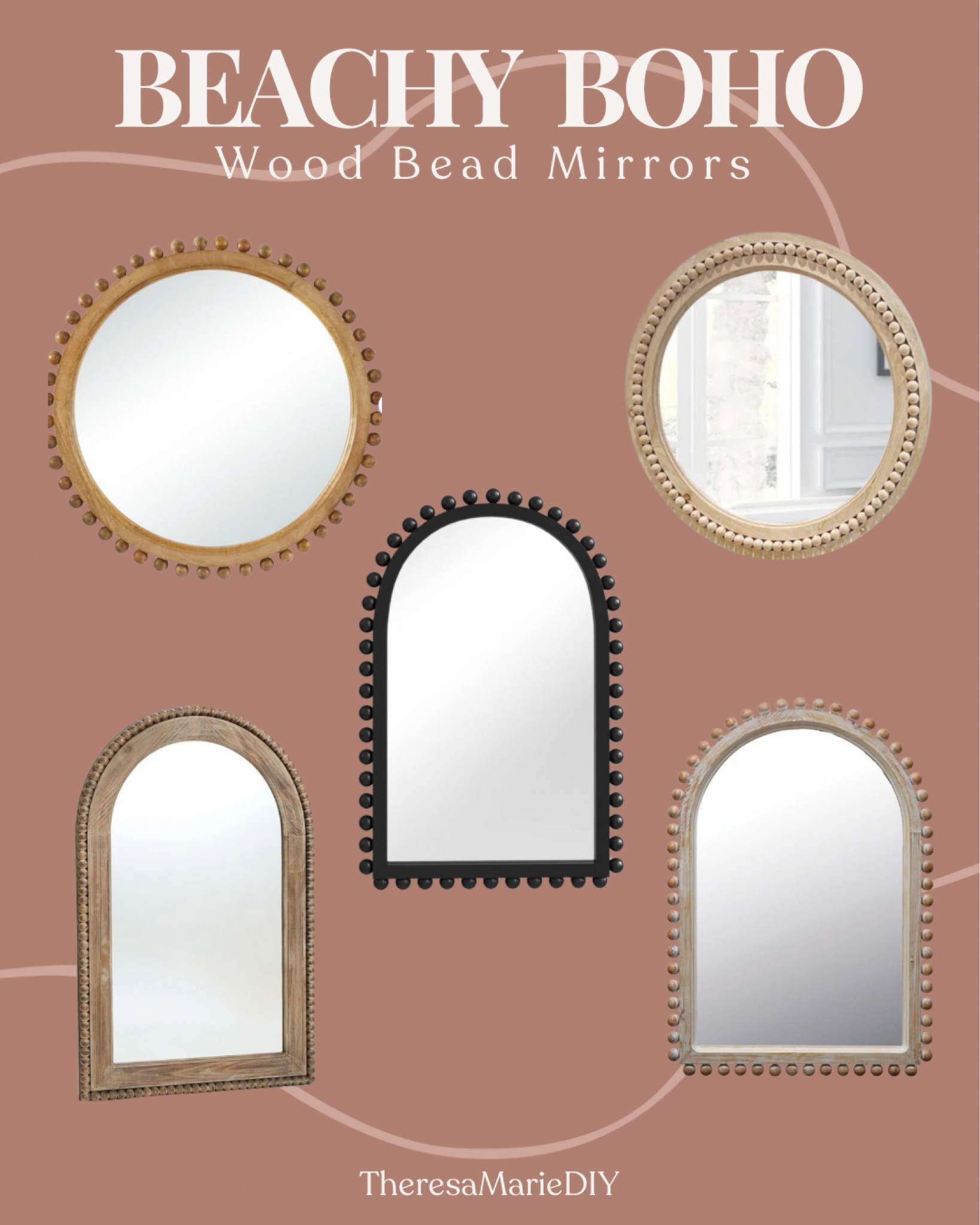 Boho, beachy decor, interior design, wood bead mirrors

#bohostyle #bohohome #beachyhomedecor #interiordesign #homedecor

#LTKHome #LTKStyleTip