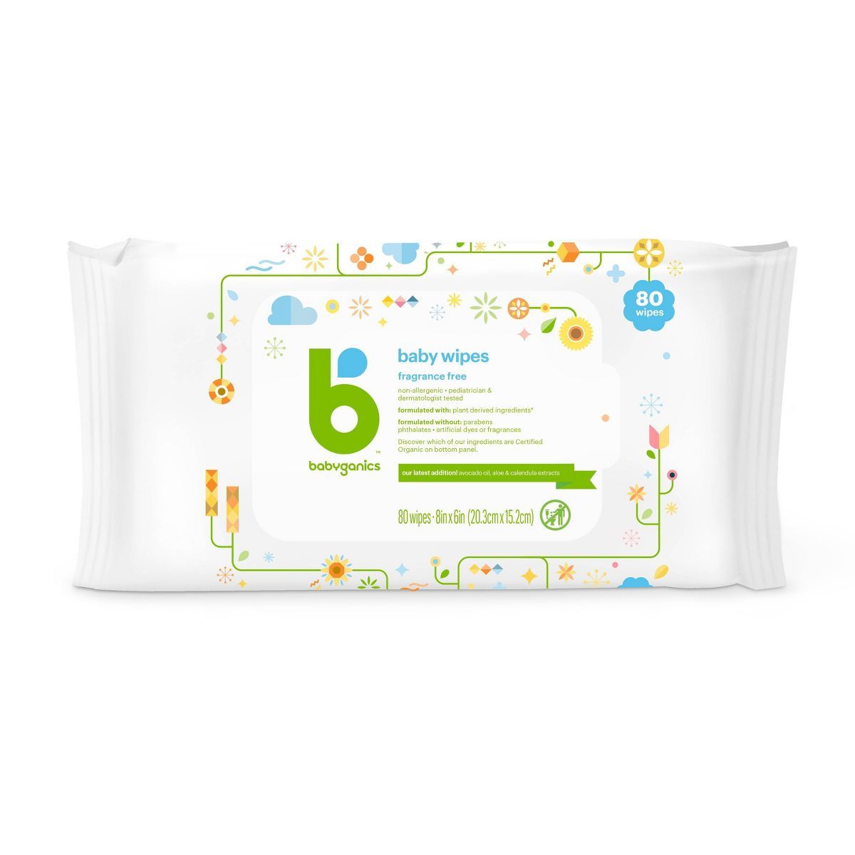 Babyganics Fragrance-Free Baby Wipes (Select Count) | Target