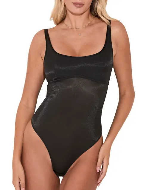 Adore Me Darby Bodysuit Lingerie in Black at Nordstrom, Size Small | Nordstrom