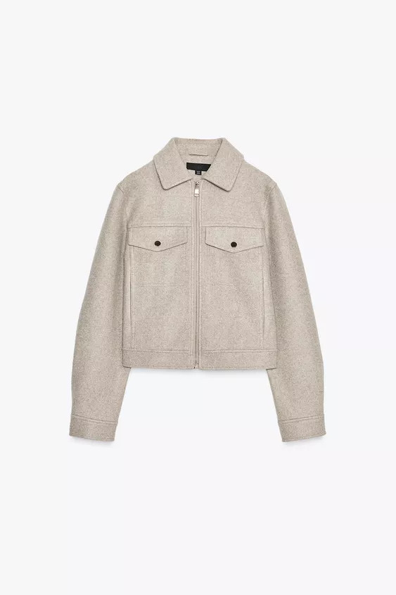 SOFT ZIP-UP JACKET | Zara US