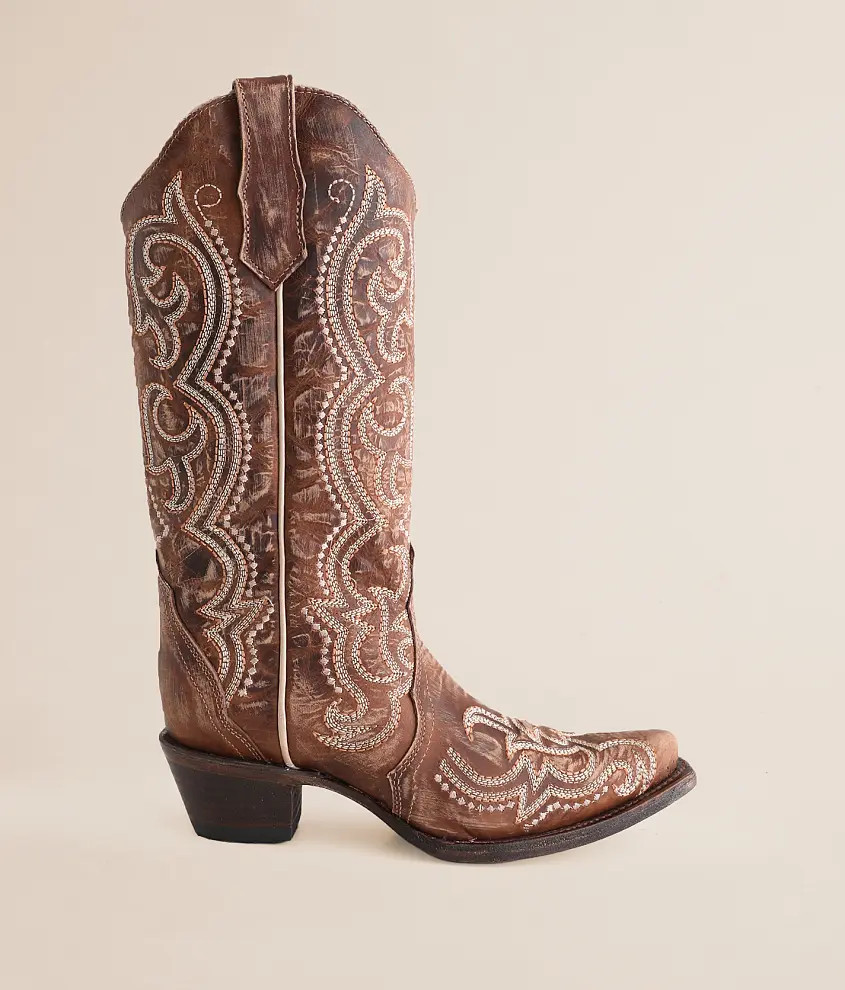 by Corral Leather Western Boot | Buckle