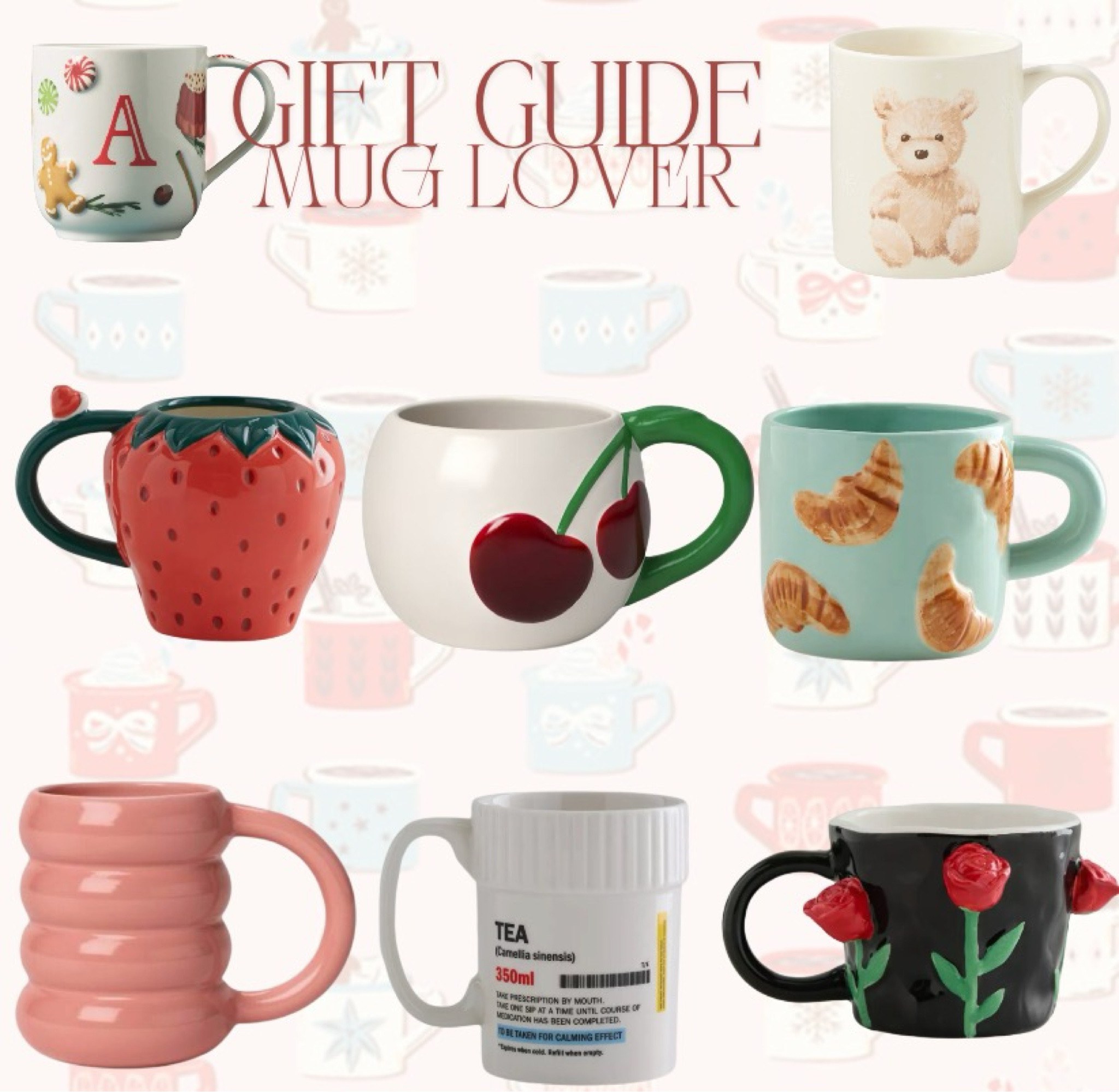 Gift Guide: For MUG COLLECTOR ✨ holiday gifting, gift guide, holiday gift guide, holiday gifts, holiday gift, holiday gifts for her, holiday gifts for him, holiday gift ideas, holiday gift ideas for her, holiday gift ideas for him, holiday gift guide 2024, gift ideas for the holidays


#LTKCyberWeek #LTKGiftGuide #LTKHoliday
