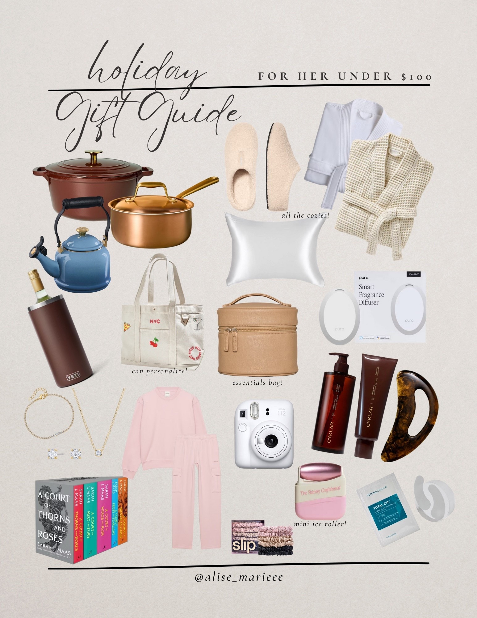 Gifts for her under $100!

#LTKGiftGuide #LTKHoliday #LTKFindsUnder100