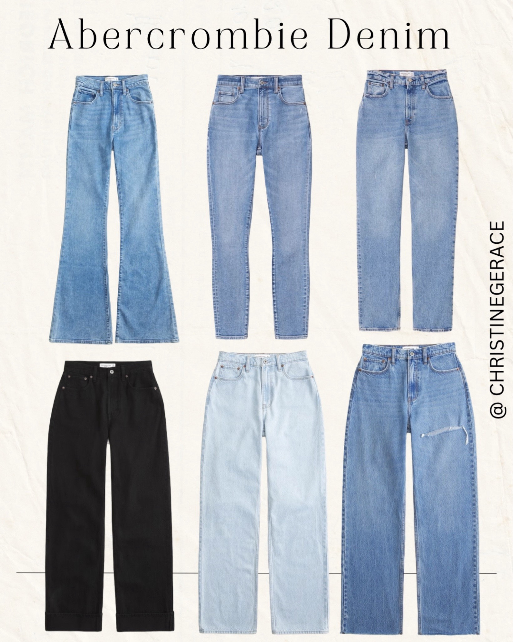 Abercrombie denim jean favorites ! 

#LTKFindsUnder100 #LTKStyleTip #LTKFindsUnder50