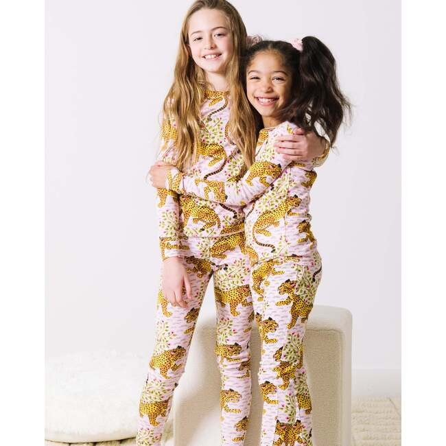 Printfresh | Bagheera, Kids Pajama Set, (Blush Pink, Size 8Y) | Maisonette | Maisonette