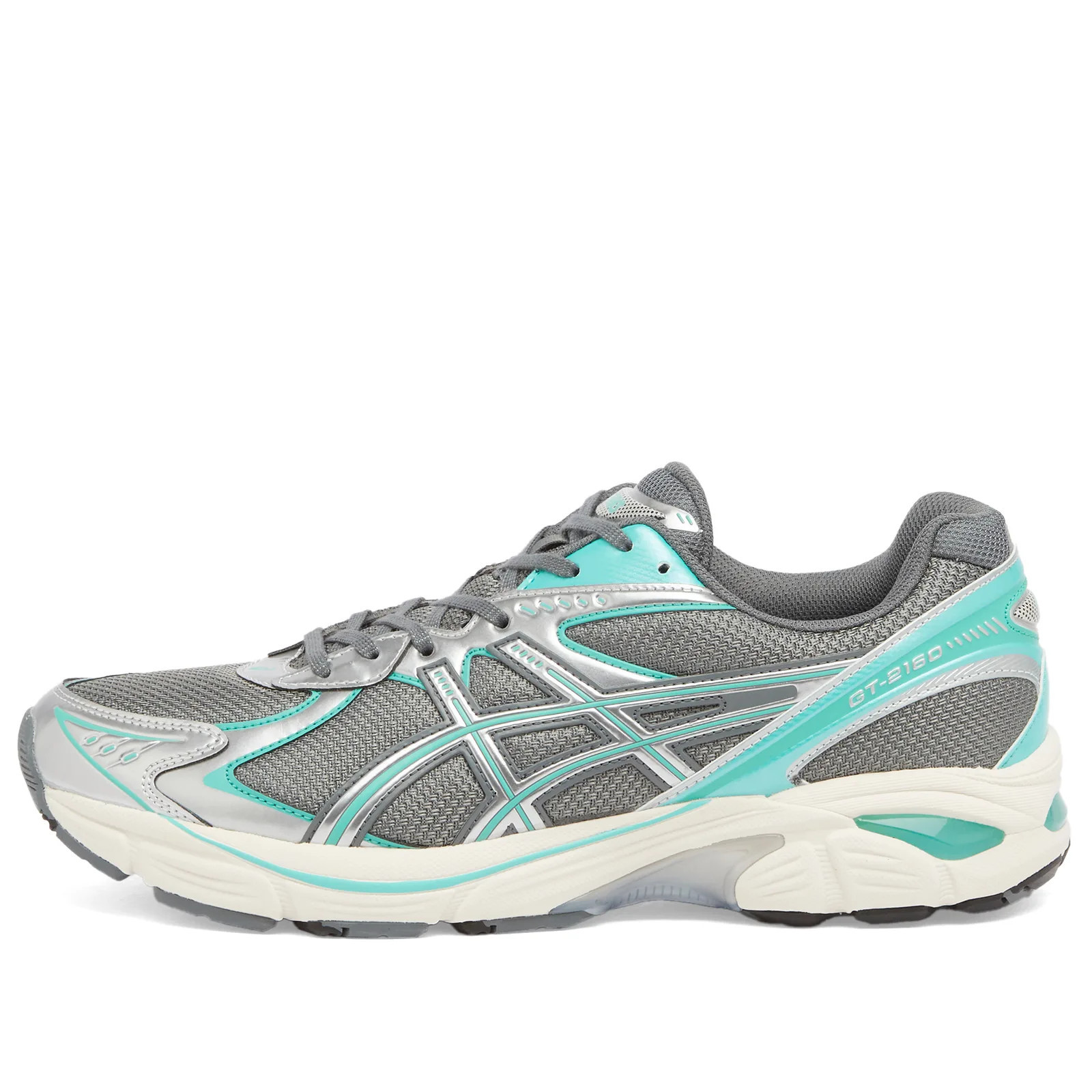 Asics Gt-2160 in Steel Grey/Waterfall, Size UK 6 | END. Clothing