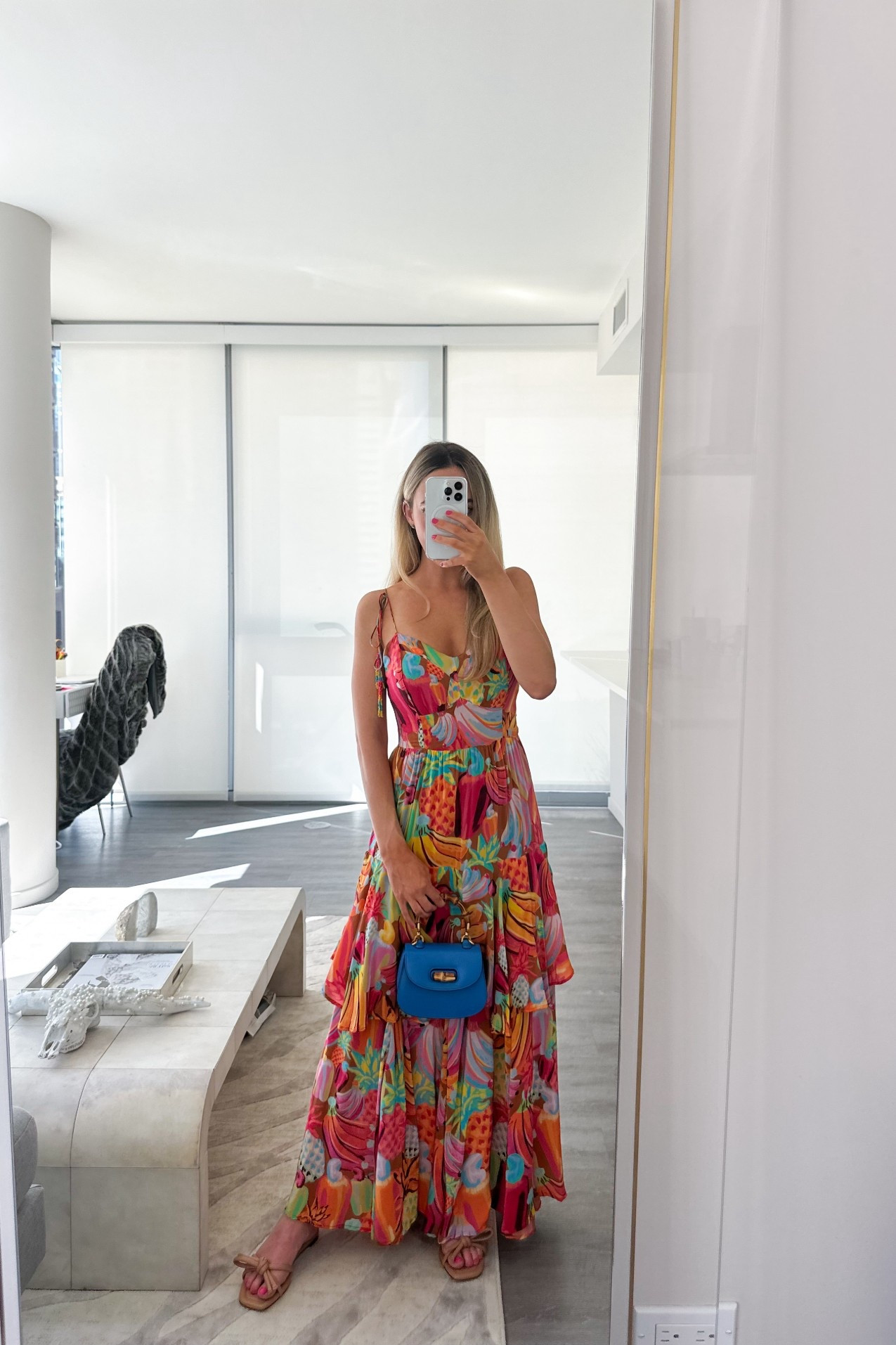 Italy: Daily Outfit
* my dress is from a few years ago and no longer in stock but linked it on The Real Real 

Sunny getaway outfit : Vibrant dress perfect for warm weather escapes or tropical destinations. Ideal for beach days, dinners, or sunset strolls.

ootd style fashion, warm weather look, farm rio, vacation outfit, destination wedding guest dress, tropical beach, maxi dress 

 

#LTKWedding #LTKTravel #LTKParties