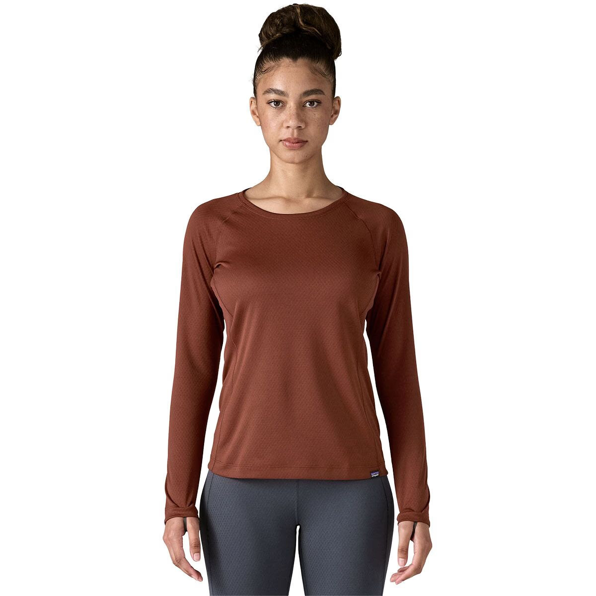 Patagonia Capilene Midweight Crew Top - Women's Dried Vanilla, L | Backcountry