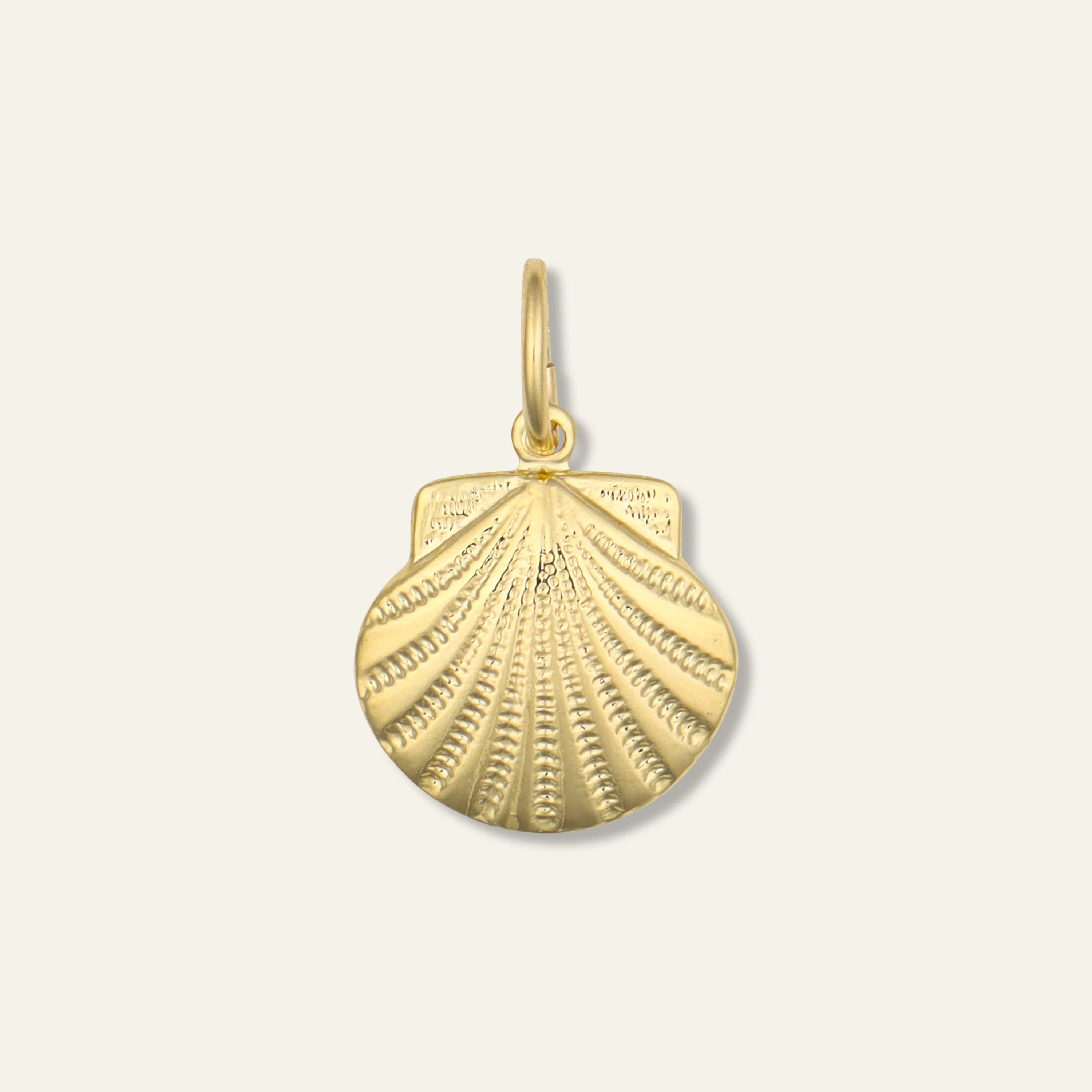 Gold Scallop Shell Charm | HART