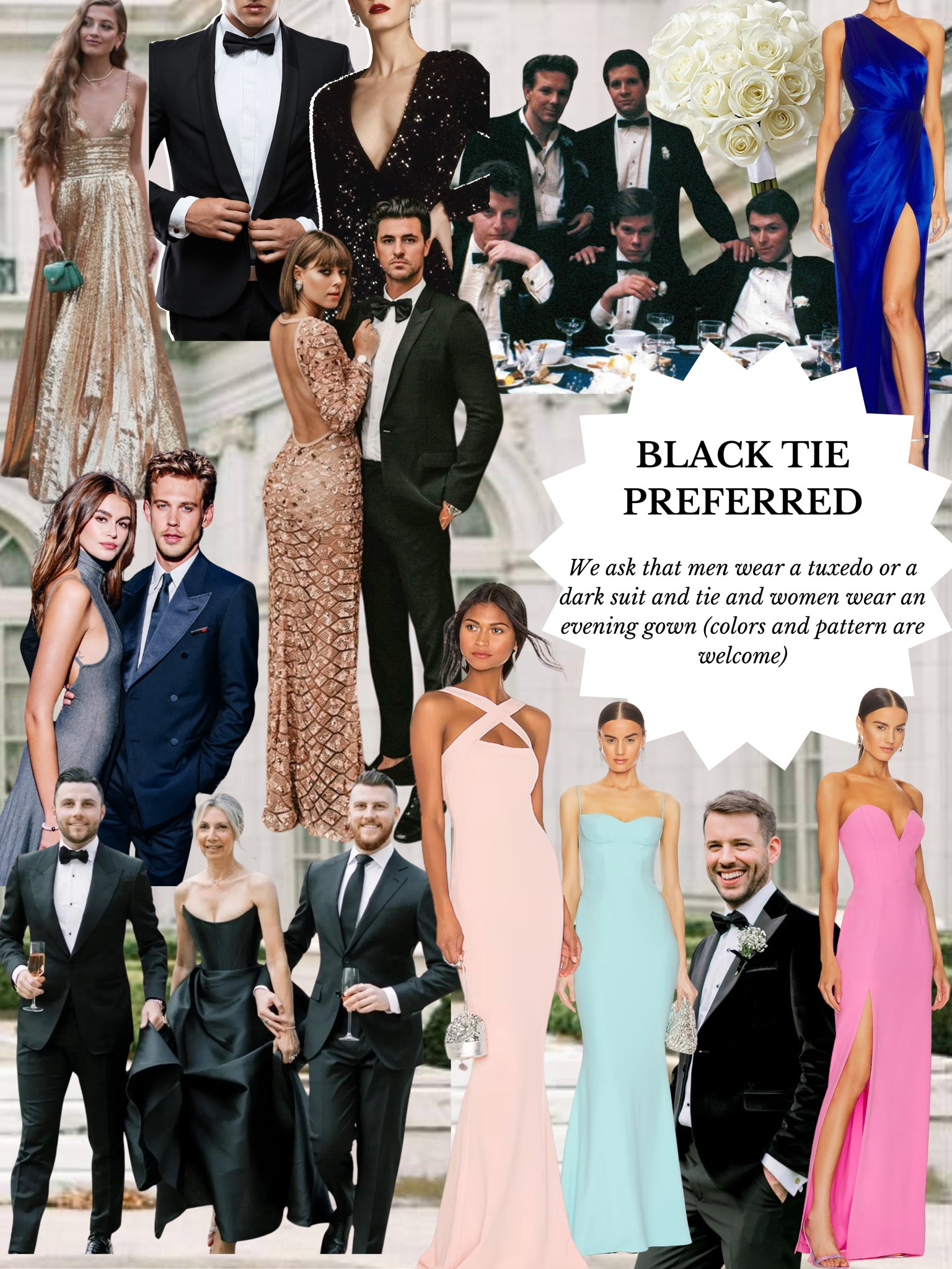 Black Tie Wedding Dress Code Inspo #wedding #blacktie

#LTKStyleTip #LTKWedding #LTKSeasonal