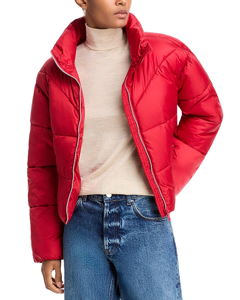 Aqua Cire Crop Pad Puffer Coat - Exclusive | Bloomingdale's (US)