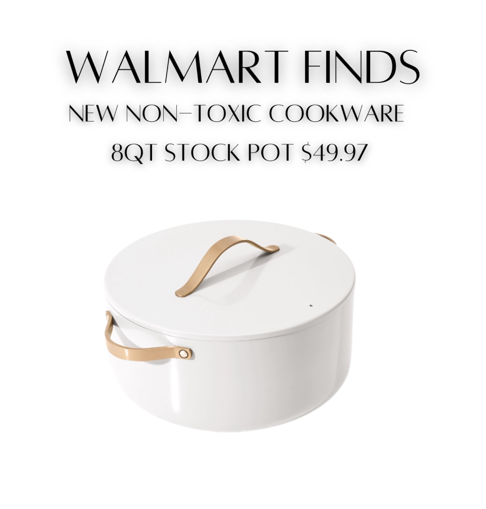 Walmart Beautiful Brand New Non-Toxic Cookware! Comes in many colors! 

#LTKunder50 #LTKHoliday #LTKhome