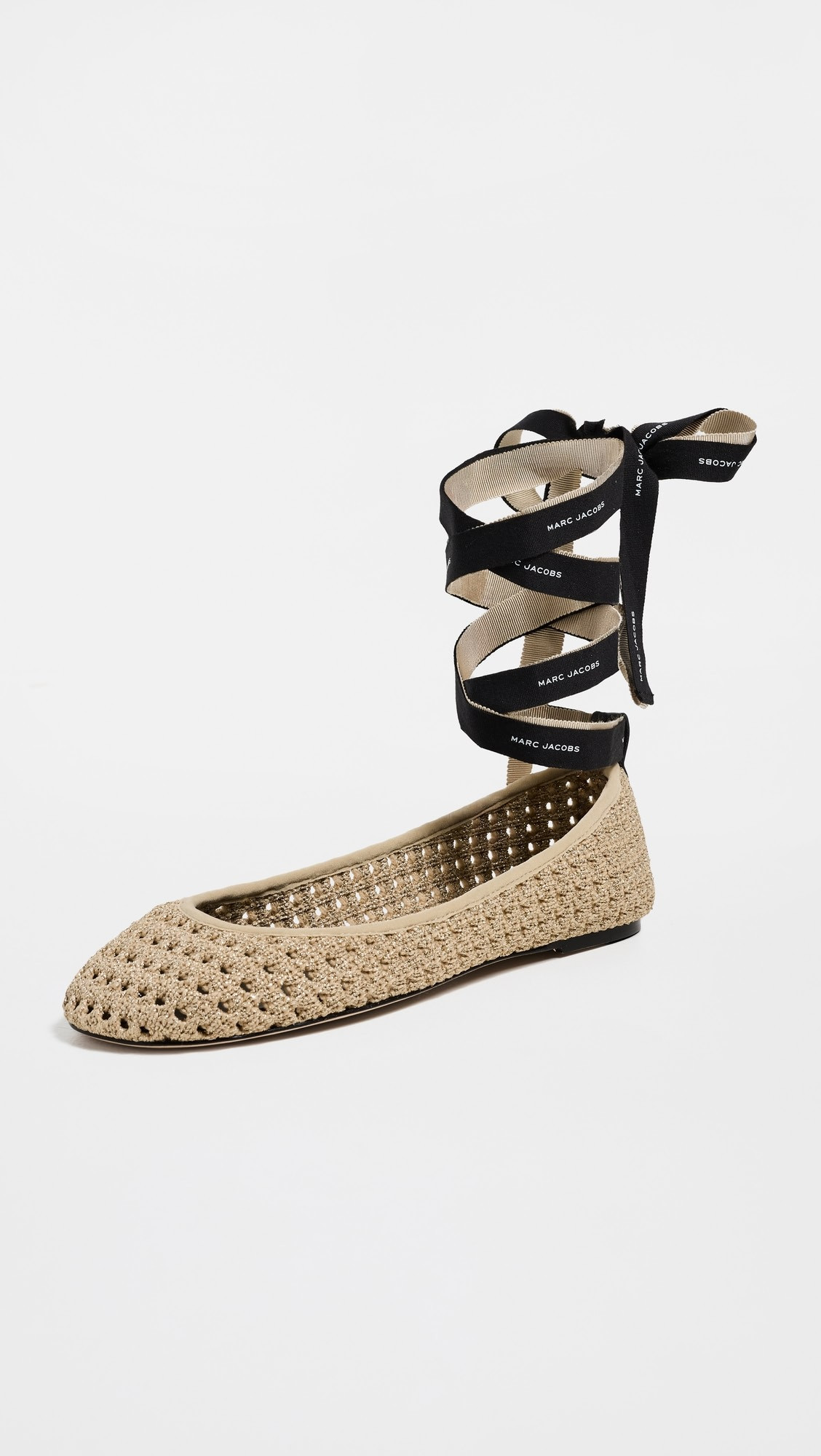 The Logo Ribbon Ballerina Flats | Shopbop