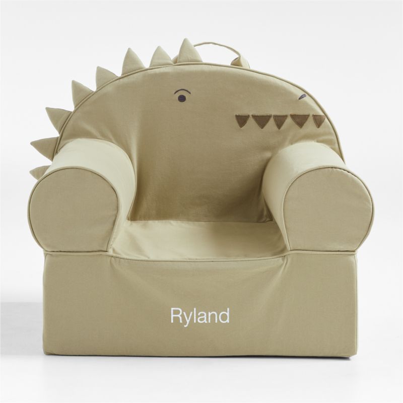 Large Dino Kids Lounge Nod Chair Cover + Reviews | Crate & Kids | Crate & Barrel