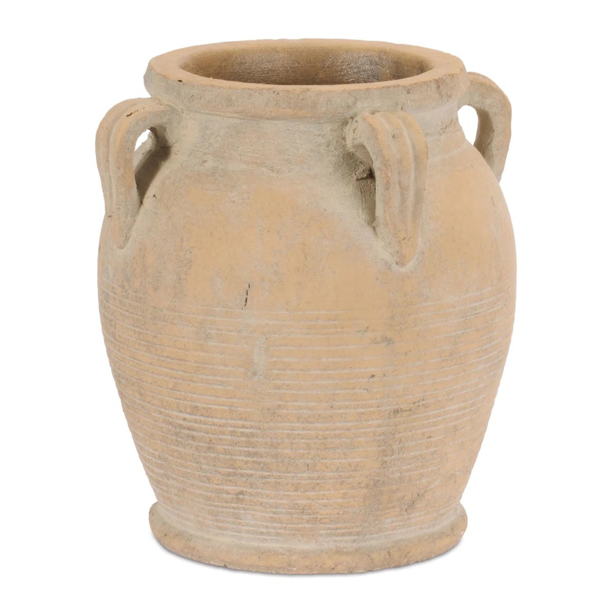 Rustic Terra Cotta Urn 9.5"H | Wayfair North America
