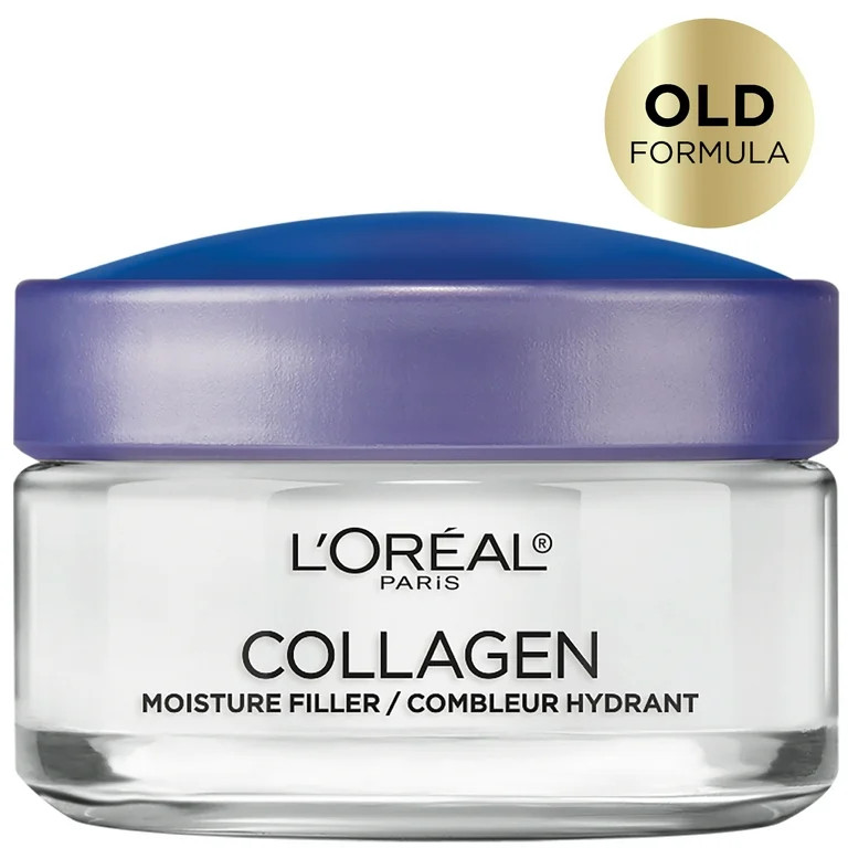 L'Oreal Paris Collagen Moisture Filler Facial Day Night Cream, Anti-Aging, 1.7 oz | Walmart (US)