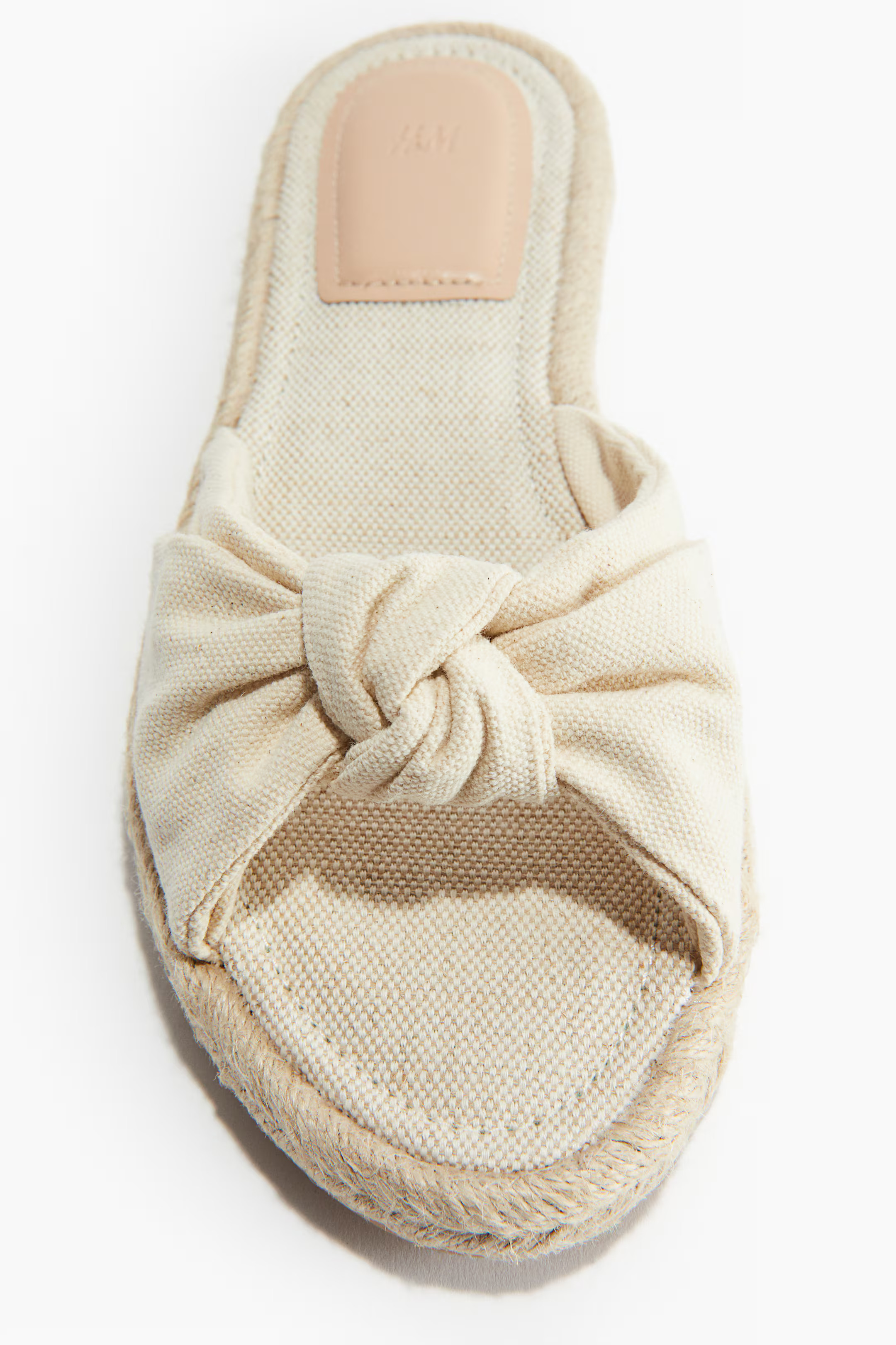 Knot-detail espadrille sandals | H&M (UK, MY, IN, SG, PH, TW, HK)