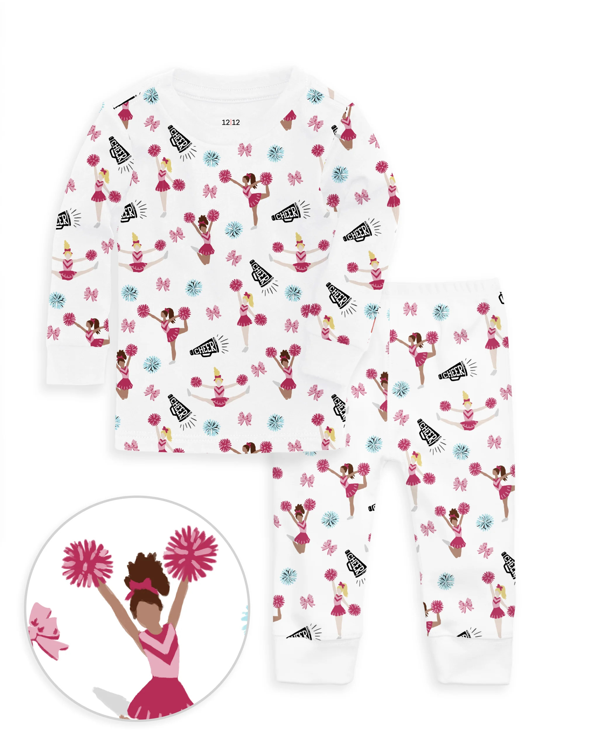 The Organic Long Sleeve Pajama Set [Cheer] | 1212