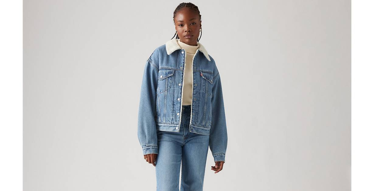 90s Sherpa Trucker Jacket | Levi's US