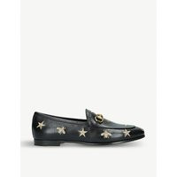 Jordaan embroidered leather loafers | Selfridges