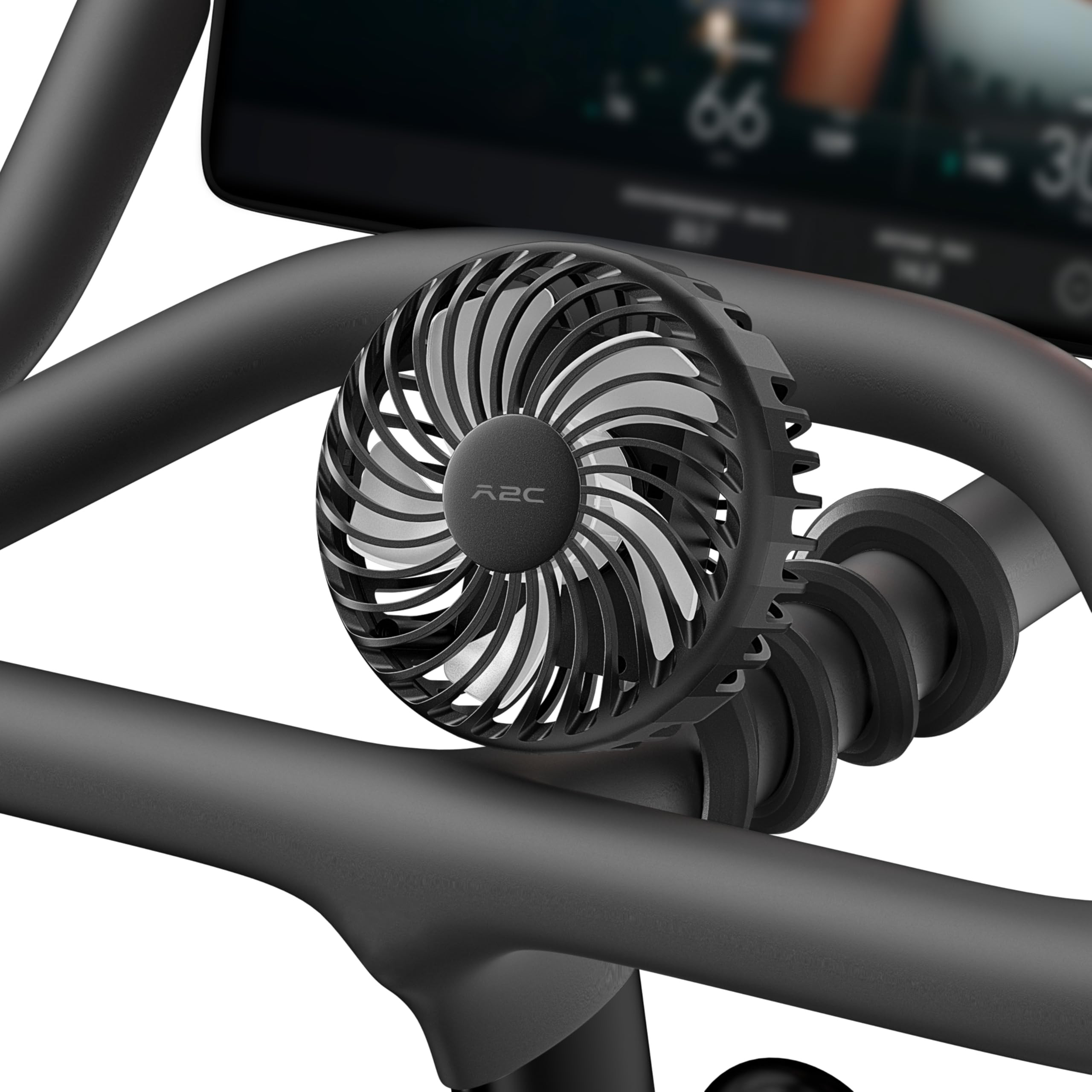 A2C 4.7-Inch Big Cooling Fan for Peloton Bike Bike+ or Tread, 16.5" Long Bendable Arm, Rechargeab... | Amazon (US)