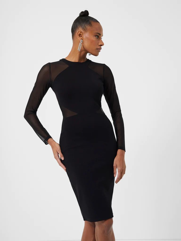 Viven Paneled Long Sleeve Dress | French Connection (US)